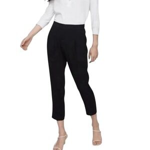 Aritzia Babaton Atelier Pants Women's Black Size 00 Pockets Elastic Back Career